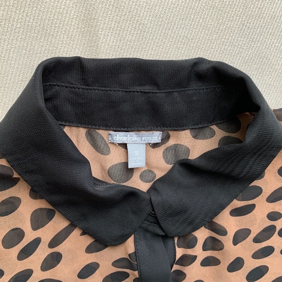 Cute Collared Button Up Print Top Bundle - Picture 16 of 17